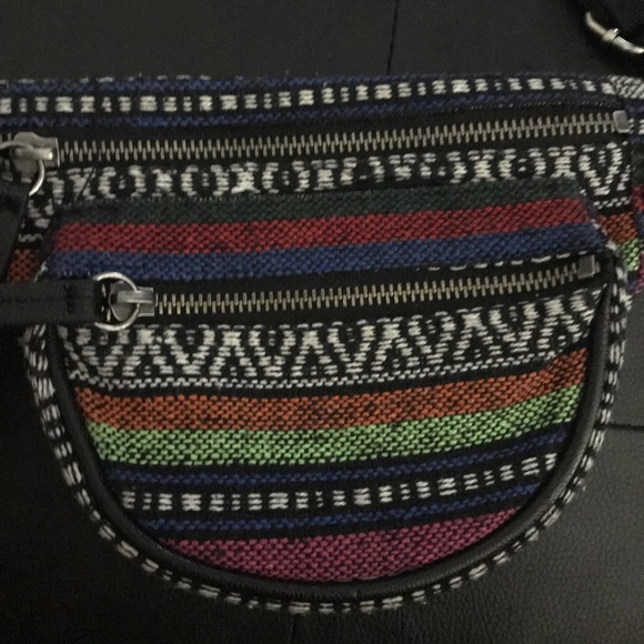 Multi-colored Patterned Fanny Pack - Picture 2 of 4